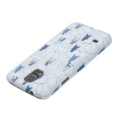 patroon met een grizzly beer Case-Mate samsung galaxy hoesje (Onderkant)