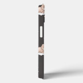 patroon met een klein beer slapen Case-Mate iPhone case (Achterkant / Rechts)