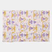 patroon met een prinses theedoek (Horizontaal)