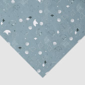 patroon met een schattig polair tissuepapier (Detail)