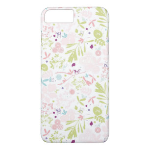 patroon met florale weergave iPhone 8 plus / 7 plus hoesje