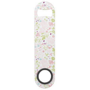 patroon met florale weergave speed flessenopener