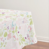 patroon met florale weergave tafelkleed (Voorbeeld)