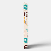 Patroon met grappige katten en honden Case-Mate iPhone case (Achterkant / Links)