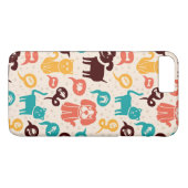 Patroon met grappige katten en honden Case-Mate iPhone case (Achterkant (Horizontaal))