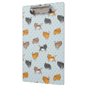 patroon met grappige katten klembord (Links)