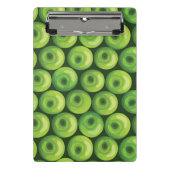 Patroon met groene appels mini klembord (Voorkant)