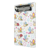 patroon met insecten mini klembord (Angled2)