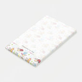 patroon met insecten post-it® notes (Schuin)