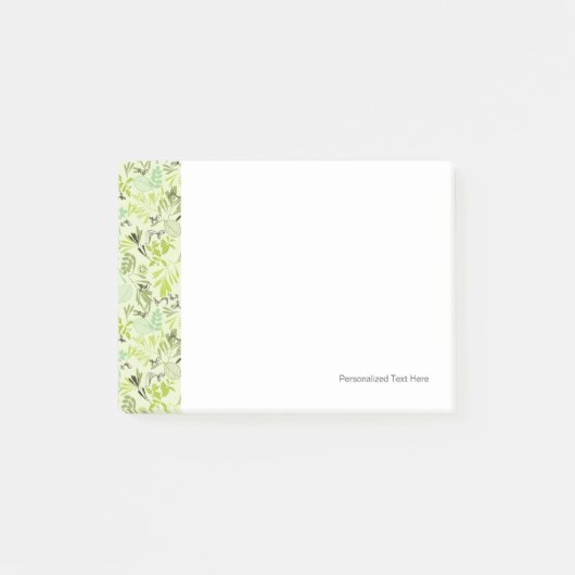 patroon met kleine baby post-it® notes (Voorkant)