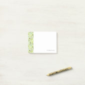 patroon met kleine baby post-it® notes (Op bureau)
