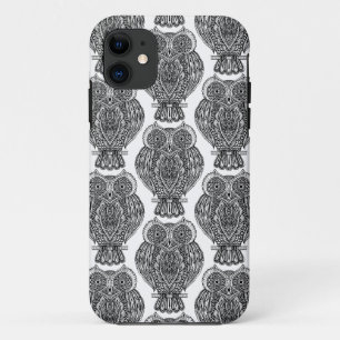 Patroon met modusherrie iPhone 11 hoesje
