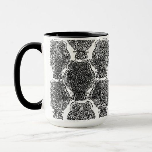 Patroon met modusherrie mok (Links)