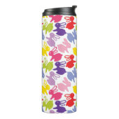 patroon met Paaskonijnen Thermosbeker (Gedraaid links)