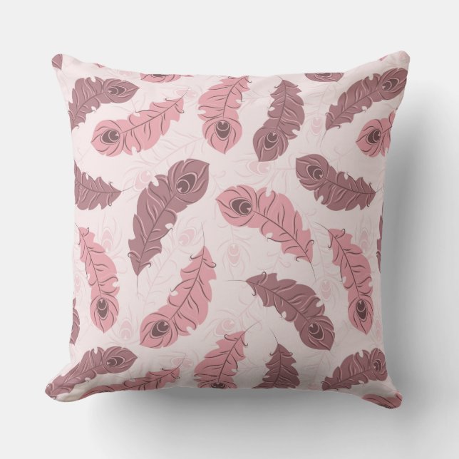 patroon met paukveren kussen (Voorkant)