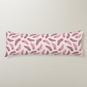 patroon met paukveren lichaamskussen