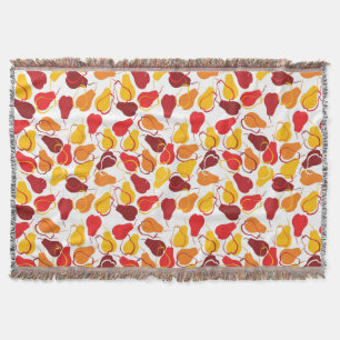 Patroon met peren deken