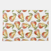 Patroon met peren theedoek (Horizontaal)