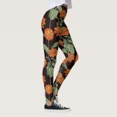 Patroon met rode marigold leggings (Rechts)