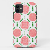 patroon met roze bloemen Case-Mate iPhone case (Achterkant)