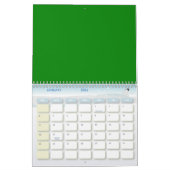 patroon met roze bloemen kalender (Jan 2026)