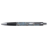 patroon met rozen en vlinder pen (Achterkant)