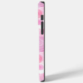 Patroon met Rozen in waterkleur met Jouw naam Case-Mate iPhone Case (Achterkant / Links)