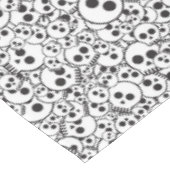 Patroon met schedels tafelkleed (Gekanteld)