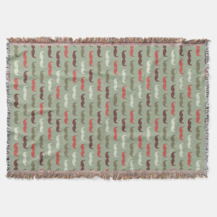  patroon met snor deken