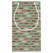  patroon met snor klein cadeauzakje (Achterkant)