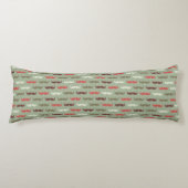 patroon met snor lichaamskussen (Voorkant)