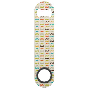 Patroon met snor speed flessenopener