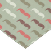  patroon met snor tafelkleed (Gekanteld)