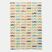 Patroon met snor theedoek (Verticaal)