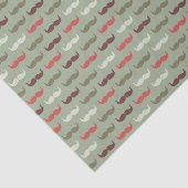  patroon met snor tissuepapier (Detail)