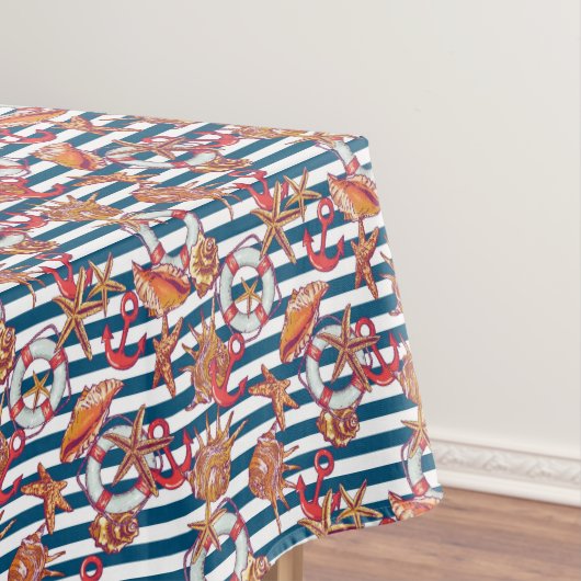 Patroon met steentjes en staarten tafelkleed (Voorbeeld)