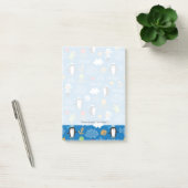 patroon met thema zee post-it® notes (Kantoor)