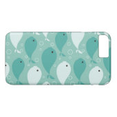 patroon met vis 2 Case-Mate iPhone case (Achterkant (Horizontaal))