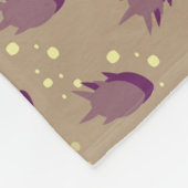 patroon met vis 2 fleece deken (Hoek)