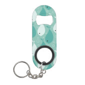 patroon met vis 2 sleutelhanger flessenopener (Voorkant)