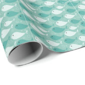 patroon met vis cadeaupapier (Rol Hoek)