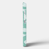 patroon met vis Case-Mate iPhone case (Achterkant / Links)