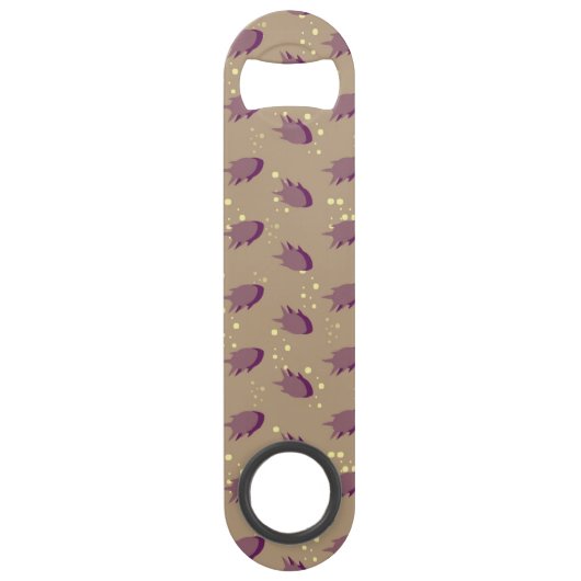 patroon met vis speed flessenopener (Voorkant)