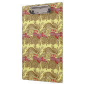 Patroon met vissen en golven klembord (Links)