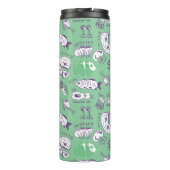 Patroon met voedsel thermosbeker (Achterkant)