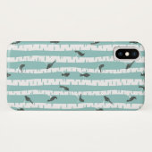 Patroon met vogels en bomen Case-Mate iPhone case (Achterkant (horizontaal))