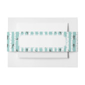 Patroon met vogels en bomen uitnodigingen wikkel (Voorkant Voorbeeld)