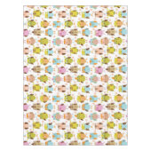 patroon met vogels tafelkleed (Voorkant)