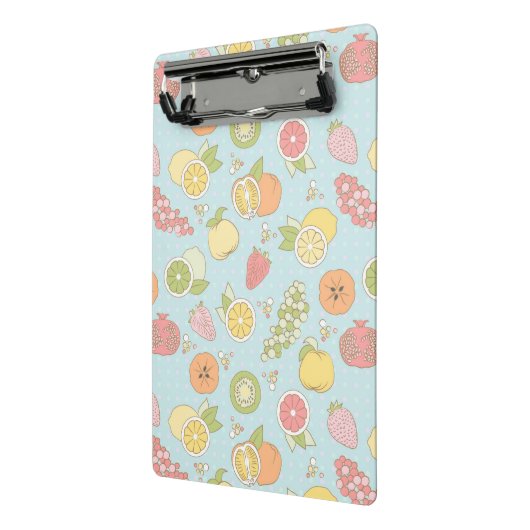 Patroon met vruchten en bessen mini klembord (Angled2)