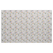 Patroon met wielkatten stof (Yard (91,4 cm))